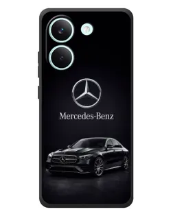 Чехол для Xiaomi Poco X8 Pro с картинкой «Mercedes — решетка радиатора»