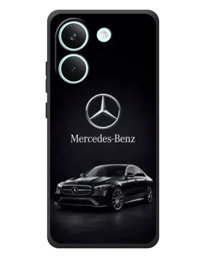 Чехол для Xiaomi Poco X8 Pro с картинкой «Mercedes — решетка радиатора»