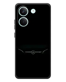 Чехол для Xiaomi Poco X8 Pro с картинкой «Mercedes Stealth Look»