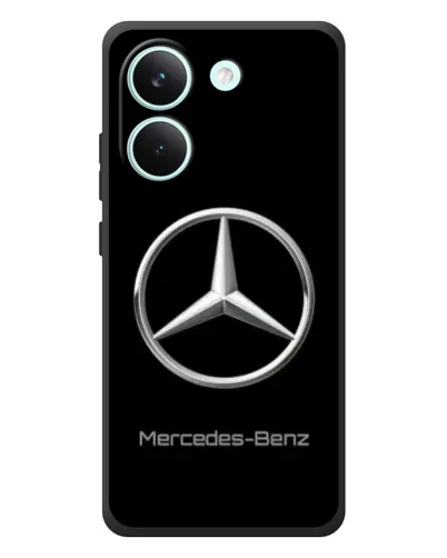 Чехол для Xiaomi Poco X8 Pro с картинкой «Mercedes Silver Logo»