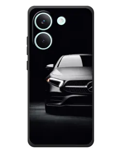 Чехол для Xiaomi Poco X8 Pro с картинкой «Свет фар Mercedes»