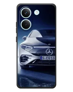 Чехол для Xiaomi Poco X8 Pro с картинкой «Mercedes EQ — будущее»