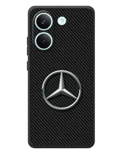 Чехол для Xiaomi Poco X8 Pro с картинкой «Карбоновый Mercedes стиль» Чехол для Xiaomi Poco X8 Pro с картинкой «Карбоновый Mercedes стиль»