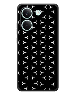 Чехол для Xiaomi Poco X8 Pro с картинкой «Mercedes паттерн звезд» Чехол для Xiaomi Poco X8 Pro с картинкой «Mercedes паттерн звезд»
