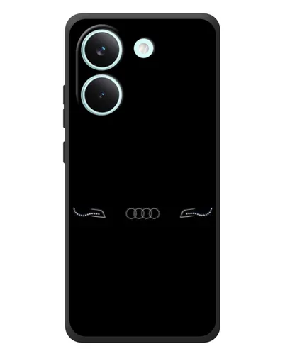 Чехол для Xiaomi Poco X8 Pro с картинкой «Audi — световой подпись»