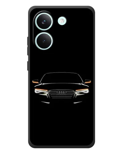 Чехол для Xiaomi Poco X8 Pro с картинкой «Audi — ночной контур»
