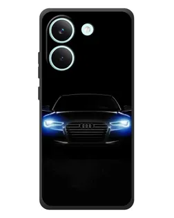 Чехол для Xiaomi Poco X8 Pro с картинкой «Audi в неоне» Чехол для Xiaomi Poco X8 Pro с картинкой «Audi в неоне»