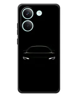 Чехол для Xiaomi Poco X8 Pro с картинкой «Взгляд Audi в темноте» Чехол для Xiaomi Poco X8 Pro с картинкой «Взгляд Audi в темноте»