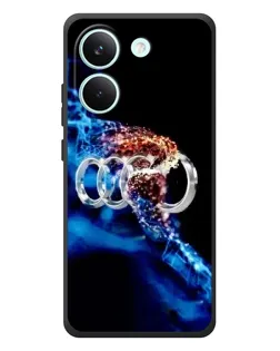 Чехол для Xiaomi Poco X8 Pro с картинкой «Энергия лого Audi» Чехол для Xiaomi Poco X8 Pro с картинкой «Энергия лого Audi»