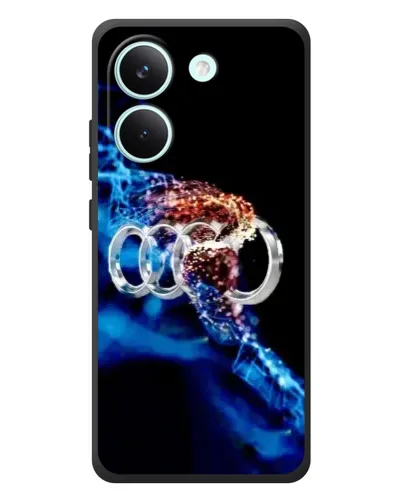 Чехол для Xiaomi Poco X8 Pro с картинкой «Энергия лого Audi»