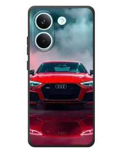 Чехол для Xiaomi Poco X8 Pro с картинкой «Audi RS — красный стиль» Чехол для Xiaomi Poco X8 Pro с картинкой «Audi RS — красный стиль»