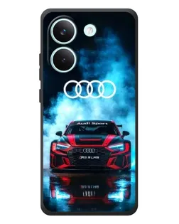 Чехол для Xiaomi Poco X8 Pro с картинкой «Audi Sport — неон» Чехол для Xiaomi Poco X8 Pro с картинкой «Audi Sport — неон»