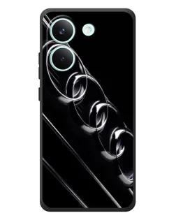 Чехол для Xiaomi Poco X8 Pro с картинкой «Audi — абстрактные кольца» Чехол для Xiaomi Poco X8 Pro с картинкой «Audi — абстрактные кольца»