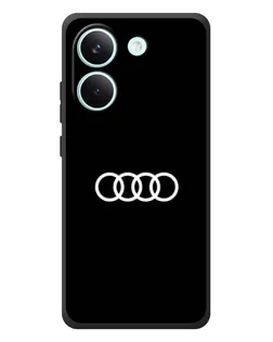 Чехол для Xiaomi Poco X8 Pro с картинкой «Audi White Logo» Чехол для Xiaomi Poco X8 Pro с картинкой «Audi White Logo»