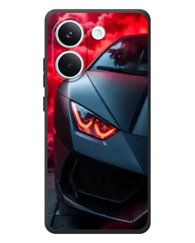 Чехол для Xiaomi Poco X8 Pro с картинкой «Lamborghini красное сияние» Чехол для Xiaomi Poco X8 Pro с картинкой «Lamborghini красное сияние»