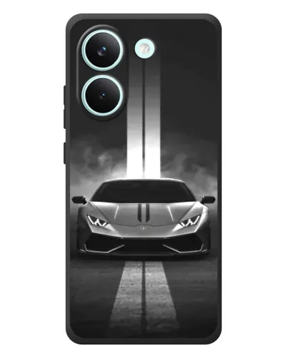 Чехол для Xiaomi Poco X8 Pro с картинкой «Lamborghini симметрия дорог» Чехол для Xiaomi Poco X8 Pro с картинкой «Lamborghini симметрия дорог»