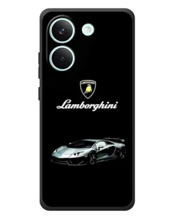 Чехол для Xiaomi Poco X8 Pro с картинкой «Логотип Lamborghini классика»