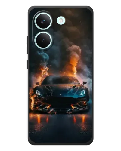Чехол для Xiaomi Poco X8 Pro с картинкой «Lamborghini дымная эстетика» Чехол для Xiaomi Poco X8 Pro с картинкой «Lamborghini дымная эстетика»