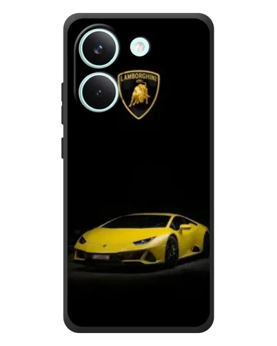 Чехол для Xiaomi Poco X8 Pro с картинкой «Lamborghini желтый акцент» Чехол для Xiaomi Poco X8 Pro с картинкой «Lamborghini желтый акцент»