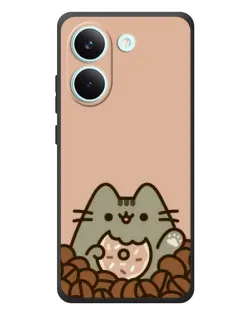 Чехол для Xiaomi Poco X8 Pro с картинкой «Кофейный Пушин»