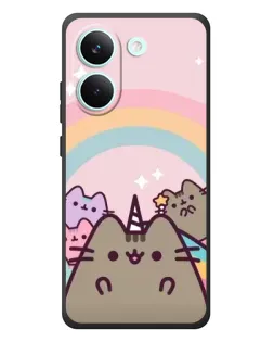 Чехол для Xiaomi Poco X8 Pro с картинкой «Единорог Pusheen»