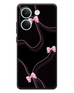 Чехол для Xiaomi Poco X8 Pro с картинкой «Розовые ленты» Чехол для Xiaomi Poco X8 Pro с картинкой «Розовые ленты»