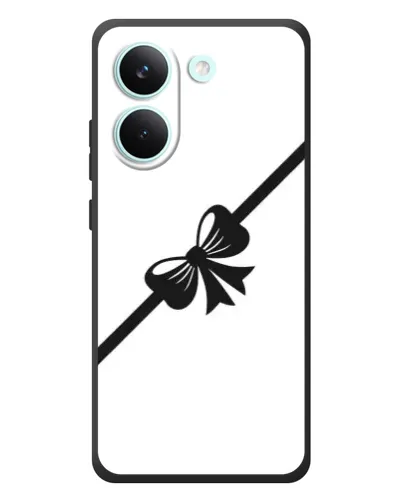 Чехол для Xiaomi Poco X8 Pro с картинкой «Диагональный бант»