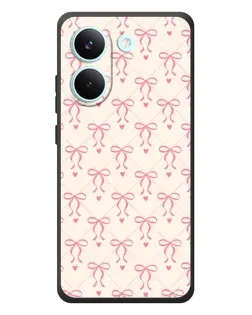 Чехол для Xiaomi Poco X8 Pro с картинкой «Розовые бантики Coquette» Чехол для Xiaomi Poco X8 Pro с картинкой «Розовые бантики Coquette»