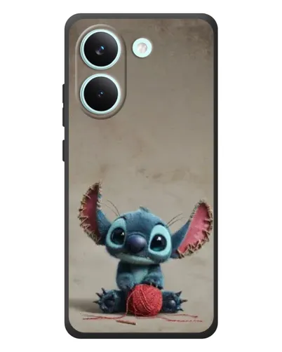 Чехол для Xiaomi Poco X8 Pro с картинкой «Стич на коричневом фоне» Чехол для Xiaomi Poco X8 Pro с картинкой «Стич на коричневом фоне»