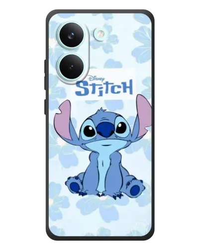 Чехол для Xiaomi Poco X8 Pro с картинкой «Stitch среди цветов» Чехол для Xiaomi Poco X8 Pro с картинкой «Stitch среди цветов»