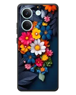 Чехол для Xiaomi Poco X8 Pro с картинкой «Цветочная феерия» Чехол для Xiaomi Poco X8 Pro с картинкой «Цветочная феерия»