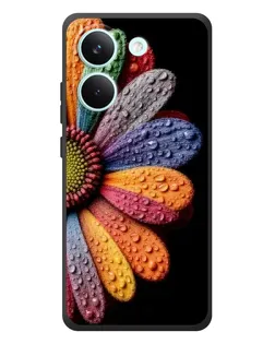 Чехол для Xiaomi Poco X8 Pro с картинкой «Радужный цветок» Чехол для Xiaomi Poco X8 Pro с картинкой «Радужный цветок»