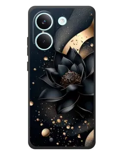 Чехол для Xiaomi Poco X8 Pro с картинкой «Черный лотос» Чехол для Xiaomi Poco X8 Pro с картинкой «Черный лотос»