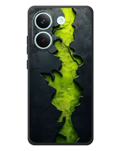 Чехол для Xiaomi Poco X8 Pro с картинкой «Салатовый разлом скалы» Чехол для Xiaomi Poco X8 Pro с картинкой «Салатовый разлом скалы»