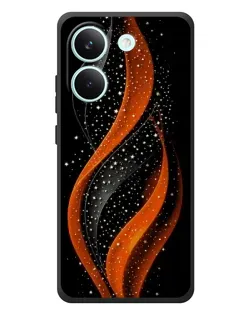 Чехол для Xiaomi Poco X8 Pro с картинкой «Огненная звездная волна»