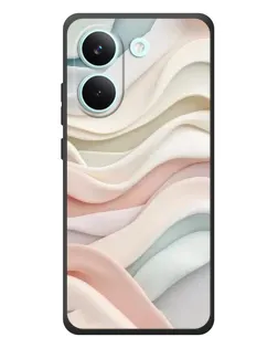 Чехол для Xiaomi Poco X8 Pro с картинкой «Пастельные нежные волны»