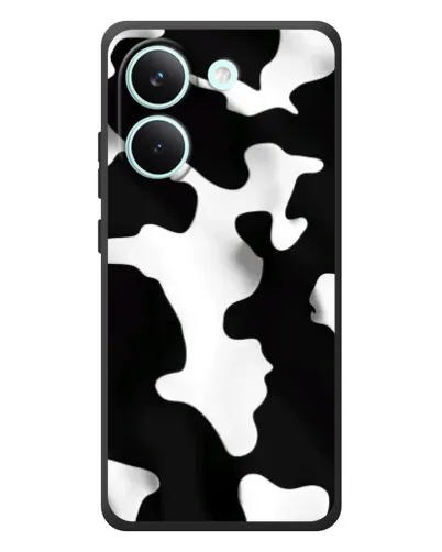 Чехол для Xiaomi Poco X8 Pro с картинкой «Черно-белое пятно» Чехол для Xiaomi Poco X8 Pro с картинкой «Черно-белое пятно»