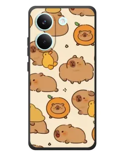 Чехол для Xiaomi Poco X8 Pro с картинкой «Капибары с апельсинами» Чехол для Xiaomi Poco X8 Pro с картинкой «Капибары с апельсинами»