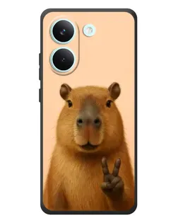 Чехол для Xiaomi Poco X8 Pro с картинкой «Капибара виктория» Чехол для Xiaomi Poco X8 Pro с картинкой «Капибара виктория»