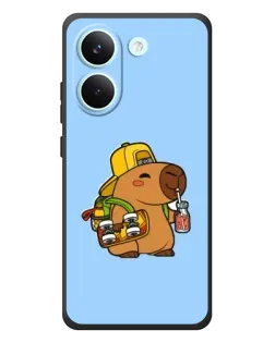 Чехол для Xiaomi Poco X8 Pro с картинкой «Капибара на скейте» Чехол для Xiaomi Poco X8 Pro с картинкой «Капибара на скейте»