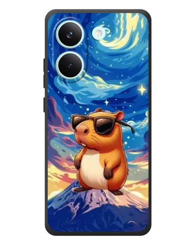 Чехол для Xiaomi Poco X8 Pro с картинкой «Капибара Ван Гога» Чехол для Xiaomi Poco X8 Pro с картинкой «Капибара Ван Гога»
