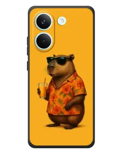 Чехол для Xiaomi Poco X8 Pro с картинкой «Капибара на отдыхе» Чехол для Xiaomi Poco X8 Pro с картинкой «Капибара на отдыхе»