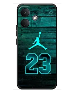 Чохол для Xiaomi Poco X8 з картинкою «Jordan Cyan 23» Чохол для Xiaomi Poco X8 з картинкою «Jordan Cyan 23»