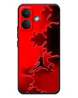 Чохол для Xiaomi Poco X8 з картинкою «Jordan Red Smoke» Чохол для Xiaomi Poco X8 з картинкою «Jordan Red Smoke»