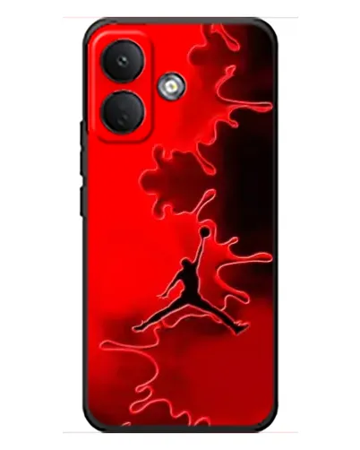Чохол для Xiaomi Poco X8 з картинкою «Jordan Red Smoke» Чохол для Xiaomi Poco X8 з картинкою «Jordan Red Smoke»