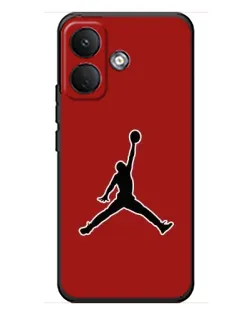 Чохол для Xiaomi Poco X8 з картинкою «Jordan Red Back» Чохол для Xiaomi Poco X8 з картинкою «Jordan Red Back»