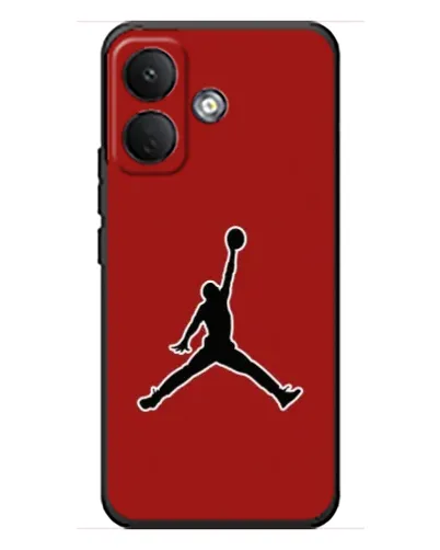 Чохол для Xiaomi Poco X8 з картинкою «Jordan Red Back» Чохол для Xiaomi Poco X8 з картинкою «Jordan Red Back»