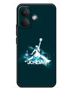 Чохол для Xiaomi Poco X8 з картинкою «Jordan Blue Fire» Чохол для Xiaomi Poco X8 з картинкою «Jordan Blue Fire»