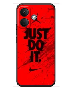 Чохол для Xiaomi Poco X8 з картинкою «Nike Just Do It» Чохол для Xiaomi Poco X8 з картинкою «Nike Just Do It»