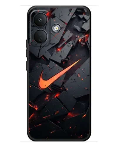 Чехол для Xiaomi Poco X8 с картинкой «Nike — эффект разломов» Чехол для Xiaomi Poco X8 с картинкой «Nike — эффект разломов»